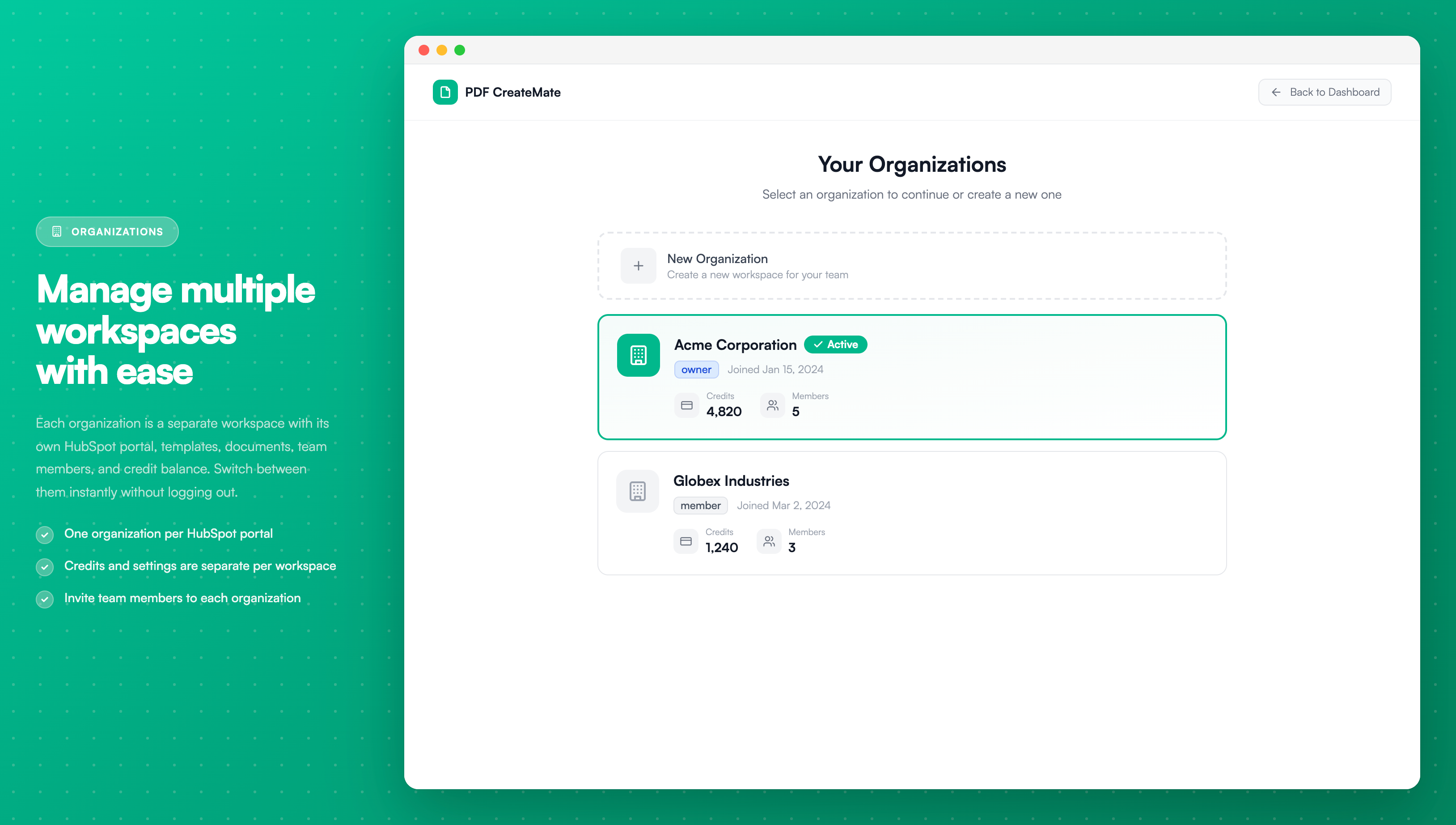 Managing Organizations - Switch between and manage multiple HubSpot portals